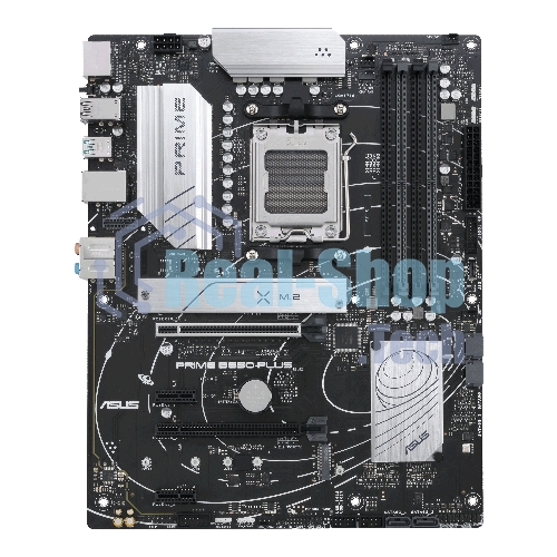 Материнская плата ASUS PRIME B650-PLUS-CSM, AM5, AMD B650, 4xDDR5, 4xSATA, 2xM.2, 1xPCIe 4.0 x16, 2xPCIe 4.0 x1, 1xDP, 1xHDMI, 1x2.5Gb LAN, 4xUSB-A 10Gbps, 2xUSB-A 5Gbps, 2xUSB-A 2.0, 5x3.5 мм, 7.1, ATX