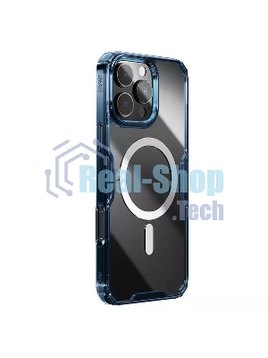 Чехол Nature TPU Pro Magnetic Case, синий, (AP IP16 Pro)