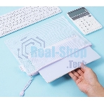 Папка на молнии ZIP Deli Colorful EF280 A4 ПВХ 0.23мм, ассорти