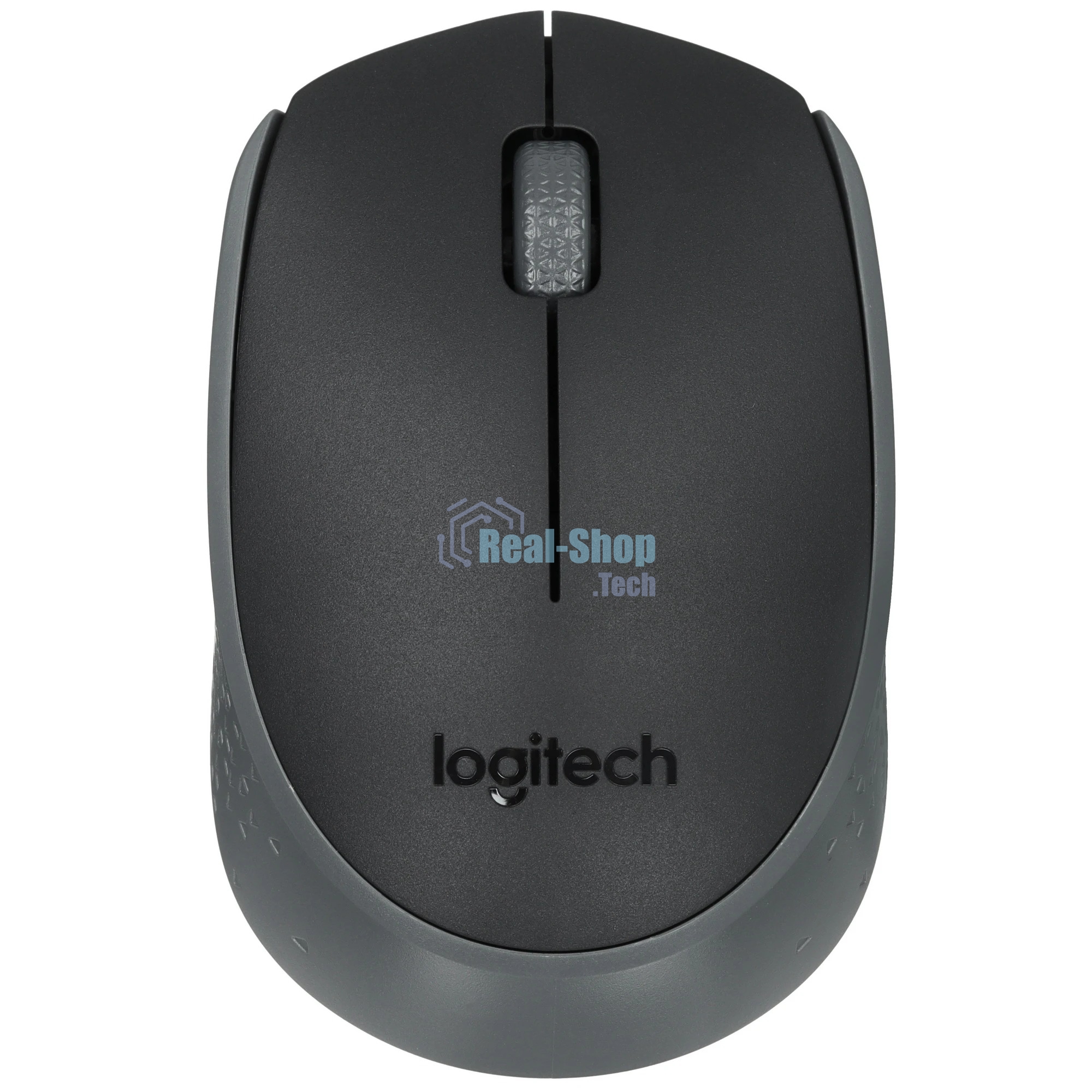 Мышь беспроводная Logitech M170 черный/темно-серый, 1000 dpi, радиоканал, USB, кнопки - 3