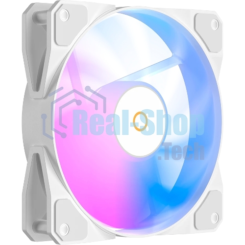Вентилятор для корпуса Ocypus Beta F12 WH ARGB Reverse Blade White (Beta-F12-WH1AM01X-GL)