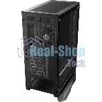 Корпус без блока питания Raijintek ARCADIA 41, Midi-Tower, TG, 1x120мм, 2xUSB-A 3.0 + 1xUSB-C, ATX, mATX, mITX Black