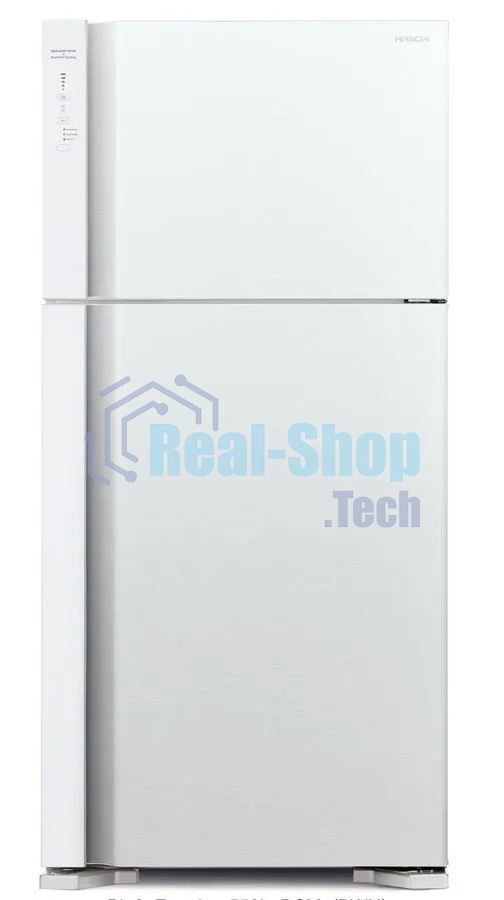 Холодильник Hitachi R-V660PUC7-1 TWH белый текстур. двухкамерный инвертер 405/145л морозилка сверху
