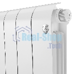 Радиатор биметаллический Royal Thermo Infinity 300 Bianco Traffico VR80 - 12 секц.