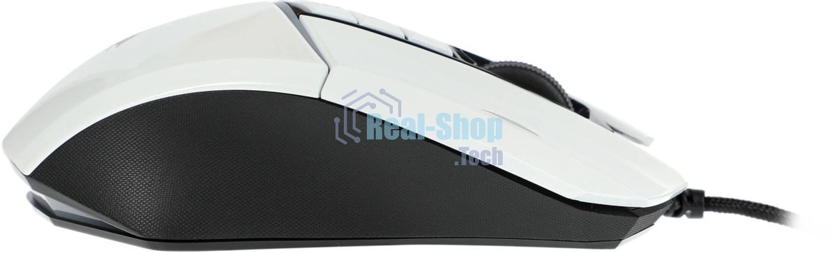 Мышь проводная A4Tech Bloody W60 Max белый, 10000 dpi, USB, кнопки - 10