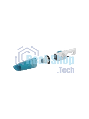 Пылесос вертикальный Endever SkyClean VC-278 белый/голубой, питание от сети, 130 Вт, уборка сухая, пылесборник 1.2 л