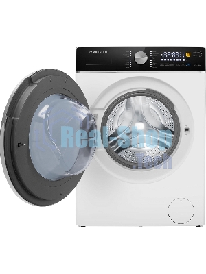 Стиральная машина Maunfeld MFWD14106WH03 белый, загрузка фронтальная 10 кг, 1400 об/мин, класс B