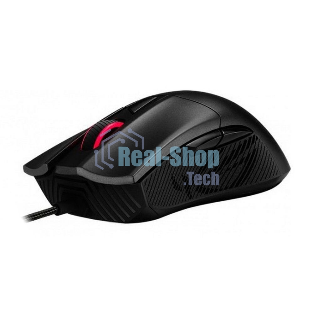 Мышь проводная ASUS ROG Gladius II Core черный, 6200 dpi, USB, кнопки - 6