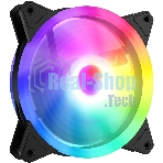 Вентилятор для корпуса GMNG GG-CF120ARGb2-PWMBK черный, 120 мм, 1500 об/мин, 26 дБ, 4 pin