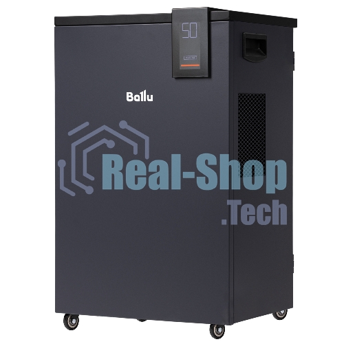 Осушитель воздуха Ballu Heavy Duty Plus BD80HP чёрный, 80 л/сутки, 8 л, гигростат, очистка воздуха