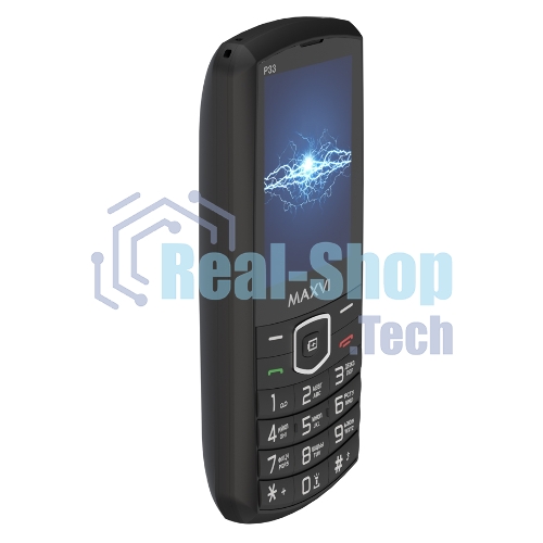 Мобильный телефон Maxvi P33 черный