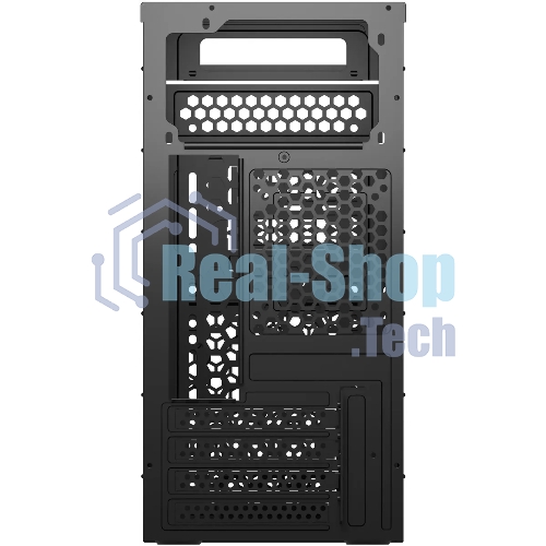 Компьютерный корпус Bloody BD-CC101 черный без БП mATX 1x80мм 1x92мм 2x120мм 2xUSB 2.0 1xUSB 3.0 audio
