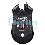 Мышь проводная SunWind SW-M705G черный, 3600 dpi, USB, кнопки - 6