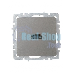 Розетка HDMI IEK BRITE РHDMI-0-БрС сталь