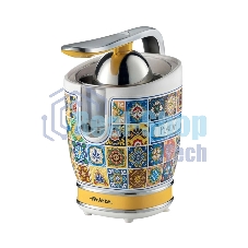 Соковыжималка Ariete 0413/0P Positano белый/жёлтый, цитрусовая, 85 Вт, 600 мл, механическое