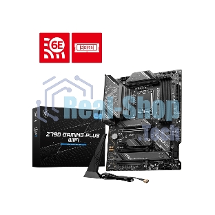 Материнская плата MSI Z790 GAMING PLUS WIFI, LGA 1700, 4xDDR5, 1xPCIe 5.0 x16, 1xPCIe 4.0 x16, 4xM.2, 6xSATA, 1xHDMI, 1xDP, 2.5 Gigabit Ethernet, 7.1 аудио, ATX