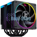 Устройство охлаждения(кулер) ID-Cooling Frozn A620 ARGb черный 120мм алюминий+медь 2000rpm 30db 4-pin 270W 154мм
