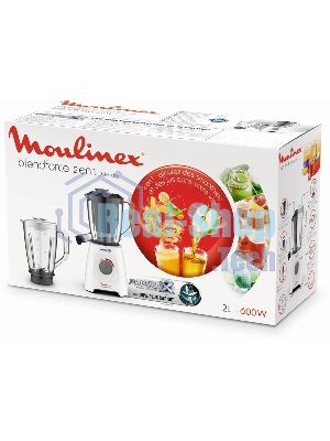 Блендер стационарный Moulinex Blendforce LM42Q110 600 Вт, белый