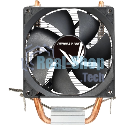 Устройство охлаждения (кулер) Aerocool Formula Ice Boid 2PSDB черный 90мм алюминий+медь 2100rpm 34db 4-pin 90W 135мм