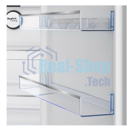 Холодильник Beko B1RCNK272G серый, двухкамерный 163/76л морозилка снизу, No Frost