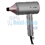 Фен BRAYER BR3022 серый/розовый, 1800 Вт