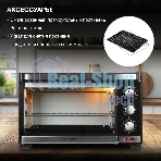 Мини-печь Hyundai MIO-HY091 20 л, 1380 Вт, черный