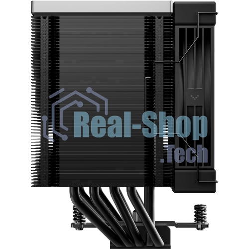 Кулер для процессора DEEPCOOL AK500 G2 DIGITAL NYX LGA1851/1700/1200/115X/AM5/AM4 (9шт/кор, TDP 240W, PWM, Fan 120мм, 5 тепл. Трубок, Copper Base, черный) RET (R-AK500G2-BKNNMN-GJD-1)