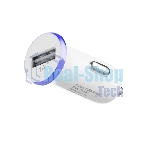 Автомобильное зарядное устройство Maxvi CCM-101WB USB 1А бело-синий