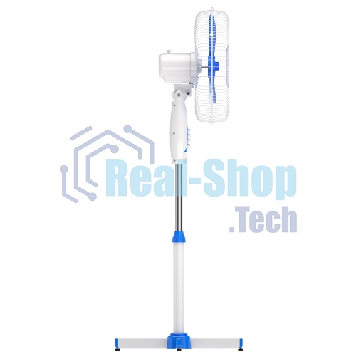 Вентилятор напольный Maxvi FS1645 white-blue
