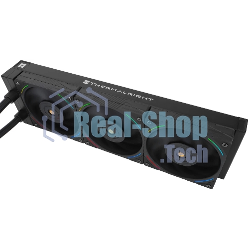 Водяное охлаждение для процессора Thermalright Hyper Vision 360 (360mm, LED, Black, ARGB/Fans: 3x120mm, 69CFM, 27dBA, 2150RPM/Pump height 68mm, 6400RPM, Rad thickness 27mm/S: 1700, 1200, 1851, 115X, 2011, 2066, AM5, AM4)