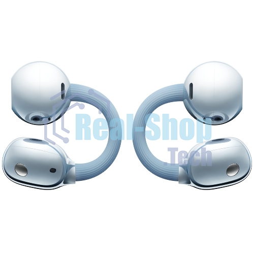 Наушники TWS Huawei FreeClip 2 синий, открытые (клипсы), Bluetooth, быстрая зарядка, до 8 ч