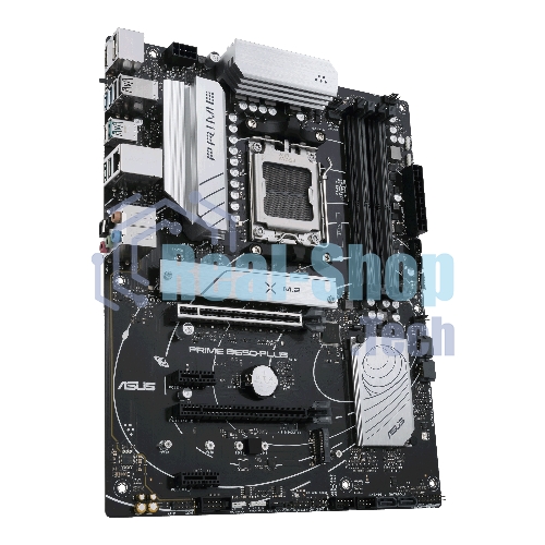 Материнская плата ASUS PRIME B650-PLUS-CSM, AM5, AMD B650, 4xDDR5, 4xSATA, 2xM.2, 1xPCIe 4.0 x16, 2xPCIe 4.0 x1, 1xDP, 1xHDMI, 1x2.5Gb LAN, 4xUSB-A 10Gbps, 2xUSB-A 5Gbps, 2xUSB-A 2.0, 5x3.5 мм, 7.1, ATX