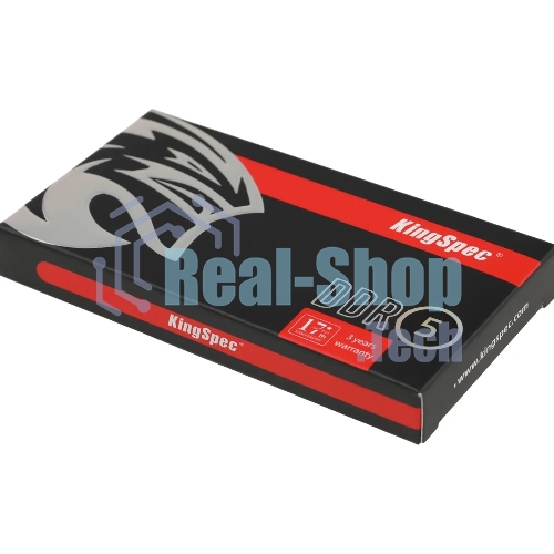 Оперативная память KingSpec DDR5, 16Gb (1x16GB), 4800MHz, CL40 SO-DIMM