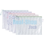 Папка на молнии ZIP Deli Colorful EF280 A4 ПВХ 0.23мм, ассорти