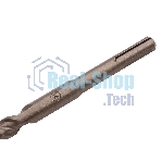 Бур по бетону Denzel двойная спираль, Cobalt W-tip, 14x260 мм, SDS PLUS