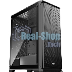 Корпус без блока питания Raijintek ARCADIA 41, Midi-Tower, TG, 1x120мм, 2xUSB-A 3.0 + 1xUSB-C, ATX, mATX, mITX Black