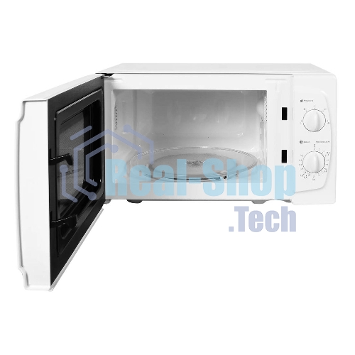Микроволновая печь Starwind SWM5520 белый, 20 л, 700 Вт, переключатели - поворотный механизм