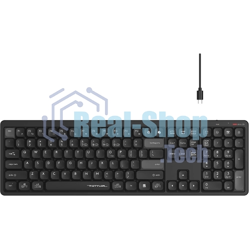 Клавиатура беспроводная A4Tech Fstyler FBX55C черный USB BT/Radio slim Multimedia (FBX55C)