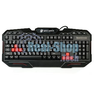 Клавиатура проводная Dialog Gan-Kata KGK-11U черный USB, игровая
