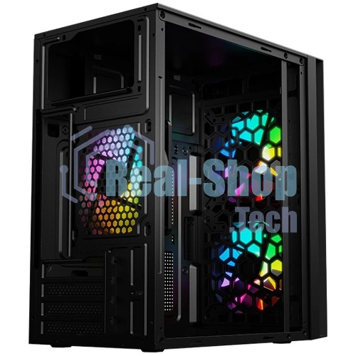 Компьютерный корпус ACD M2-500 mATX, PSU 500W; USB 3.0+USB1.1x2+HD Audio; FAN 3x120 мм