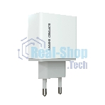 Сетевое зарядное устройство MORE CHOICE (4610196409004) NC11 СЗУ 2USB 2.4A белый белый