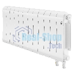 Радиатор биметаллический Royal Thermo Infinity 300 Bianco Traffico VR80 - 12 секц.