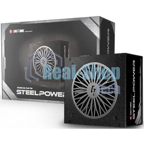 Блок питания Chieftec SteelPower BDK-750FC, 750Вт, 80 PLUS Bronze, 120мм, модульный, черный