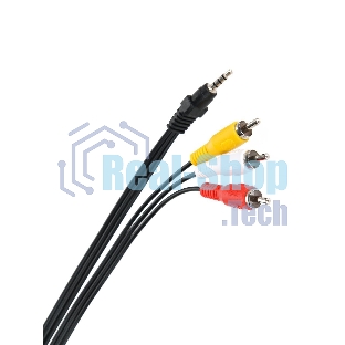 Кабель соединительный 3.5 Jack (M)/3 RCA (M) TAV4545-2M Telecom