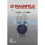 Стиральная машина Maunfeld MFWM1410SB02 темно-серебристый, загрузка фронтальная 10 кг, 1400 об/мин., класс: А+++