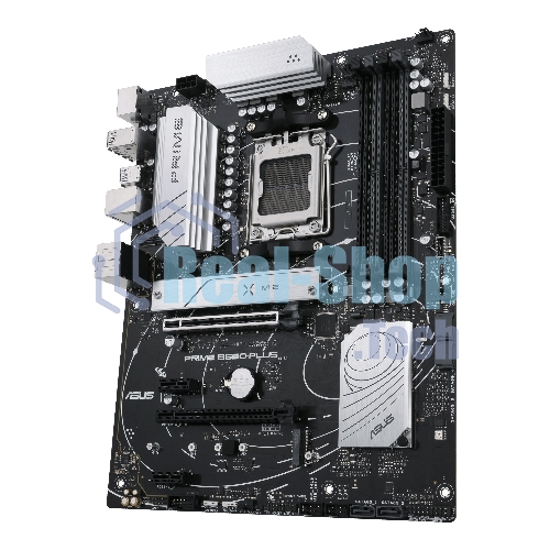 Материнская плата ASUS PRIME B650-PLUS-CSM, AM5, AMD B650, 4xDDR5, 4xSATA, 2xM.2, 1xPCIe 4.0 x16, 2xPCIe 4.0 x1, 1xDP, 1xHDMI, 1x2.5Gb LAN, 4xUSB-A 10Gbps, 2xUSB-A 5Gbps, 2xUSB-A 2.0, 5x3.5 мм, 7.1, ATX