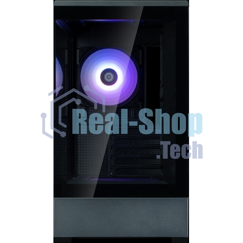 Компьютерный корпус ZALMAN P30 V2, MATX, черный, WINDOW, 2x3.5