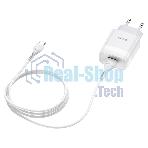 Сетевое зарядное устройство HOCO (6931474713018) для Type-C C72Aa White