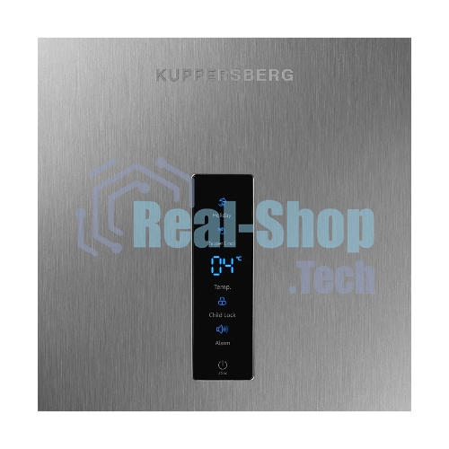 Холодильник Kuppersberg NRS 188 X нержавеющая сталь однокамерный 355л, No Frost