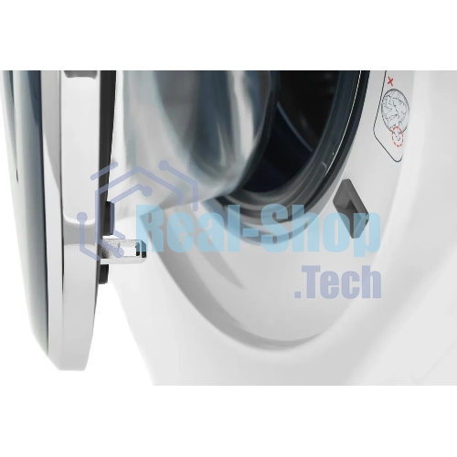 Стиральная машина Haier HWD80-BP14979 белый, загрузка фронтальная 8 кг, 5 кг - сушка, 1400 об/мин, класс: B